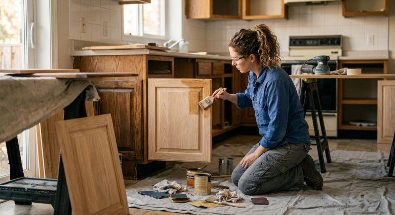Cupboard Refinishing in Muncie, IN